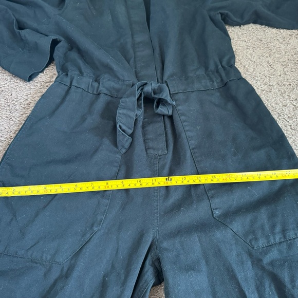 COS Black Long Sleeve Belted Jumpsuit Oversized Size XS - Picture 10 of 12
